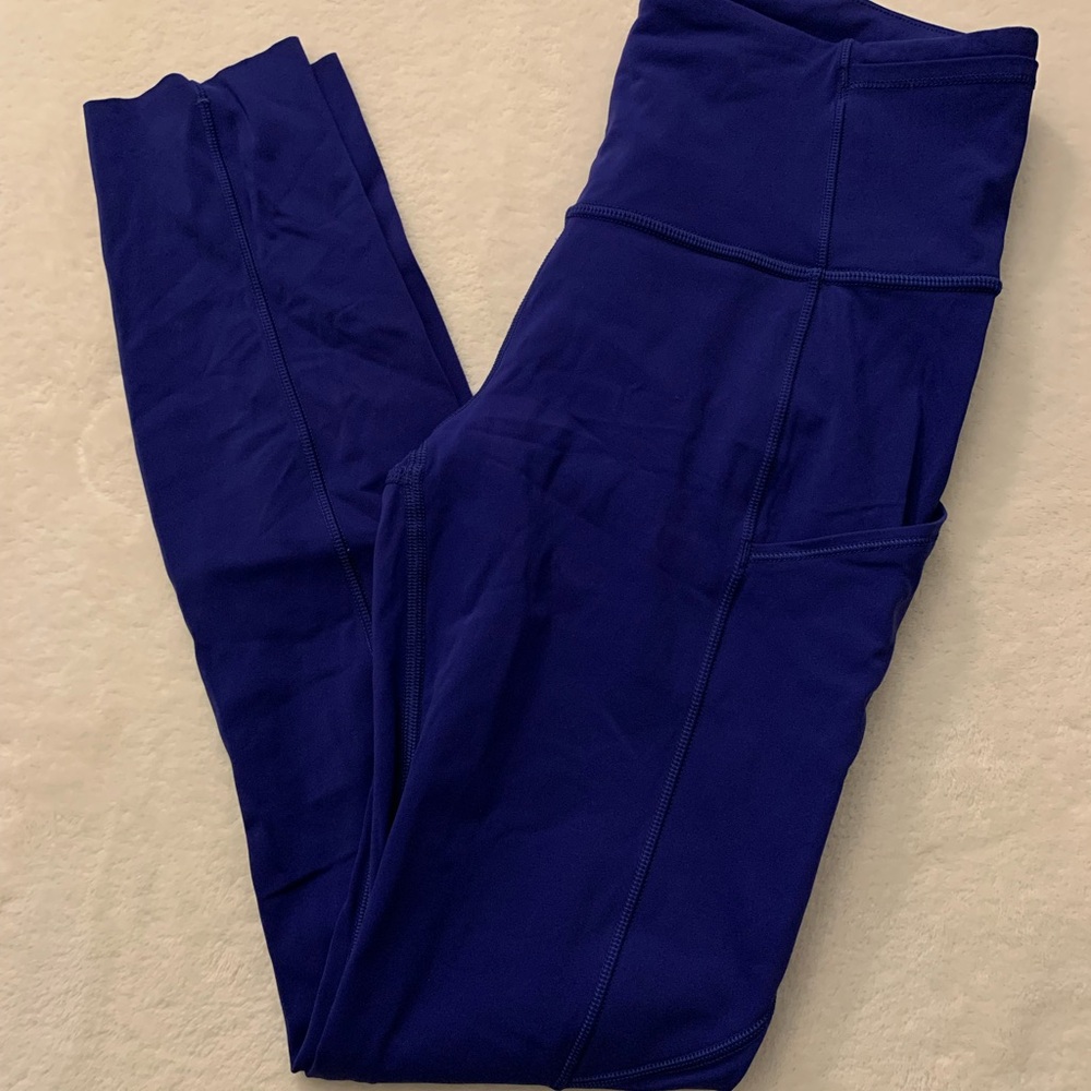 lululemon athletica Blue Leggings